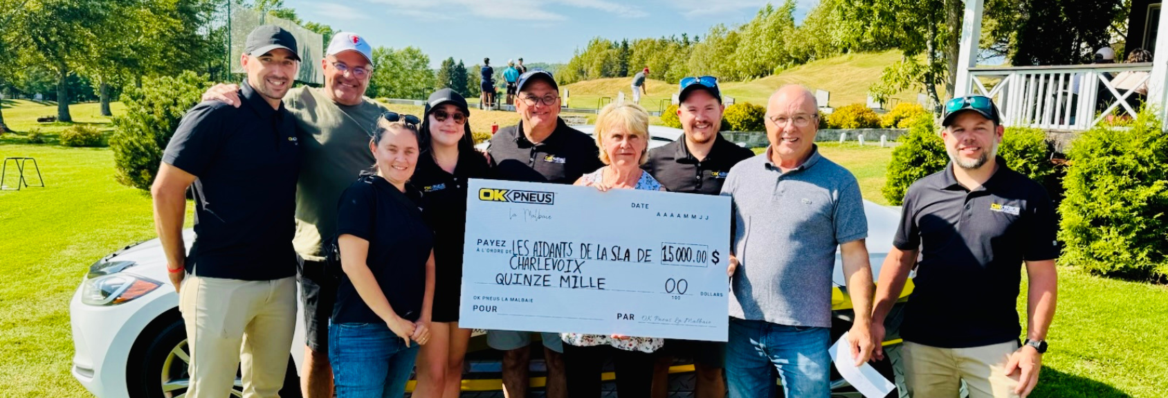 10ᵉ édition du Tournoi de golf OK Pneus La Malbaie